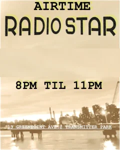 Fri, 5 Sep 2025 - Tom UAP at Radio Star, 13 Greenpoint Ave.